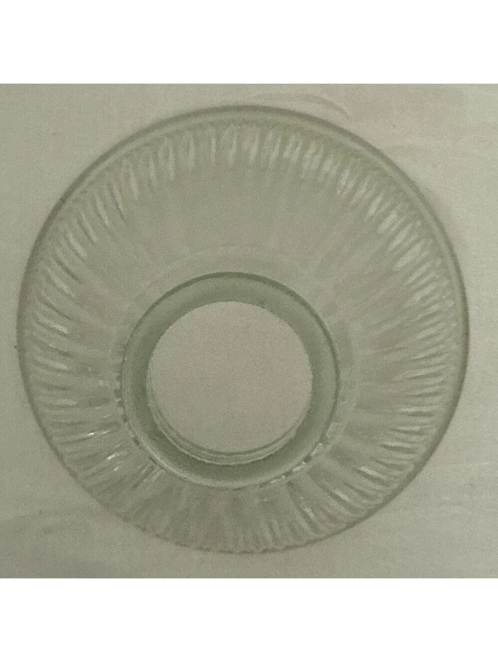 Vintage Holophane Glass Dome Light Shades 3.75
